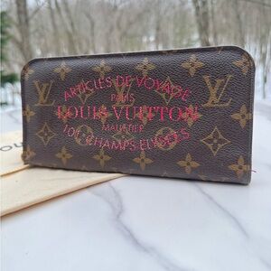 Authenticated Louis Vuitton Insolite Wallet Monogram Articles de Voyage Ikat